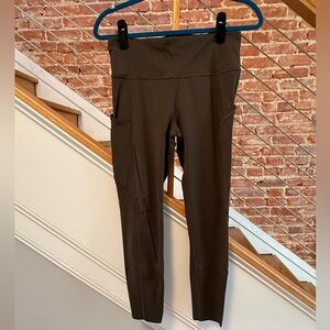 Lululemon fast and free 25” olives green leggings